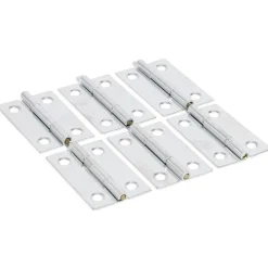 6 charnières en acier 40x25 mm