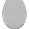 Abattant WC argenté uni
