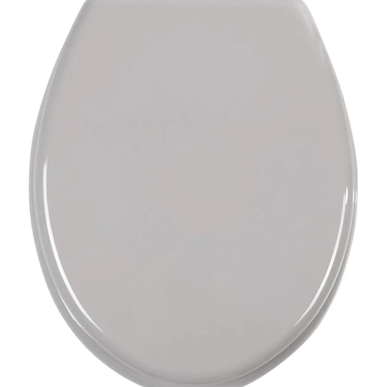 Abattant WC argenté uni