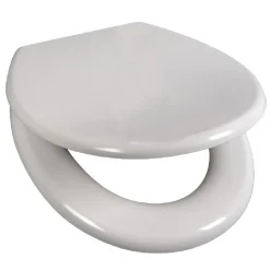 Abattant WC blanc smooth close déclipsable