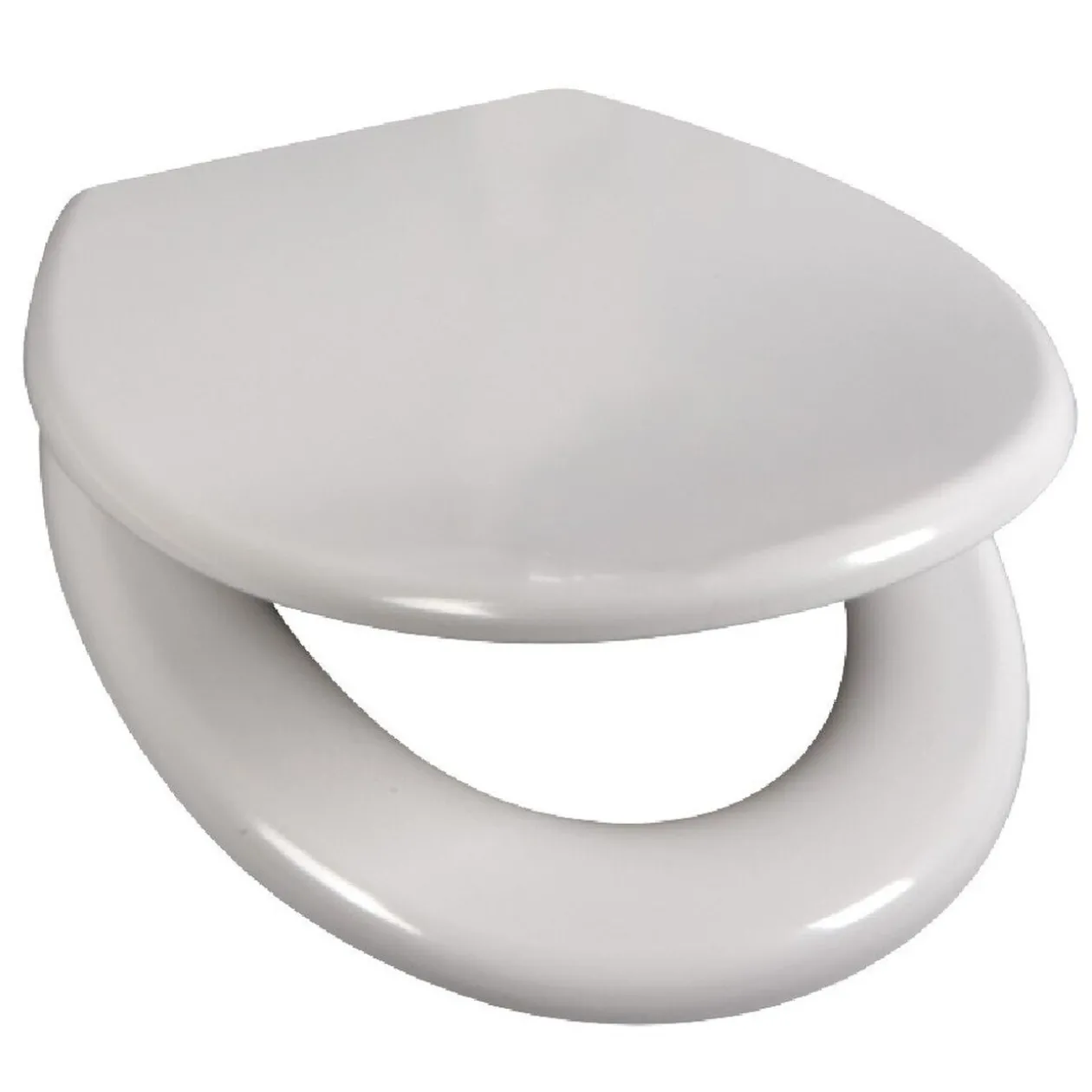Abattant WC blanc smooth close déclipsable