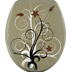 Abattant WC design arabesque