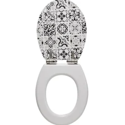 Abattant WC design carreau de ciment