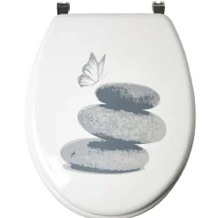 Abattant WC design galets