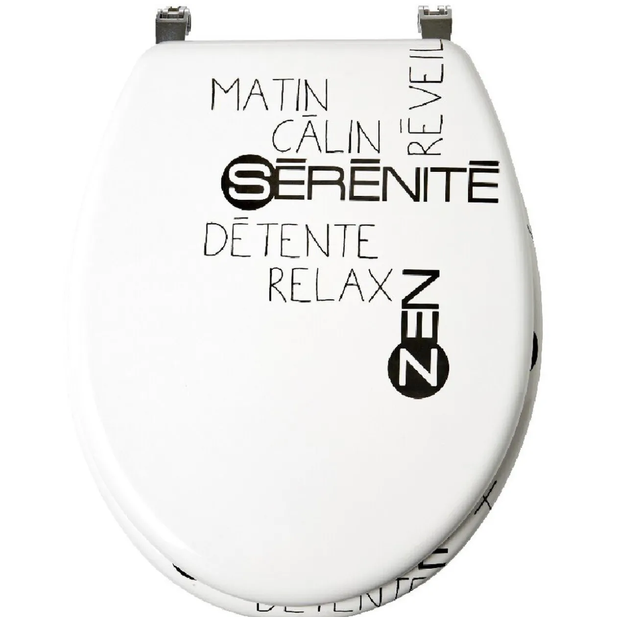 Abattant WC design zen