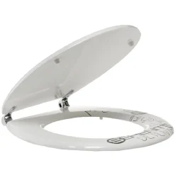 Abattant WC design zen