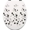 Abattant WC fleur