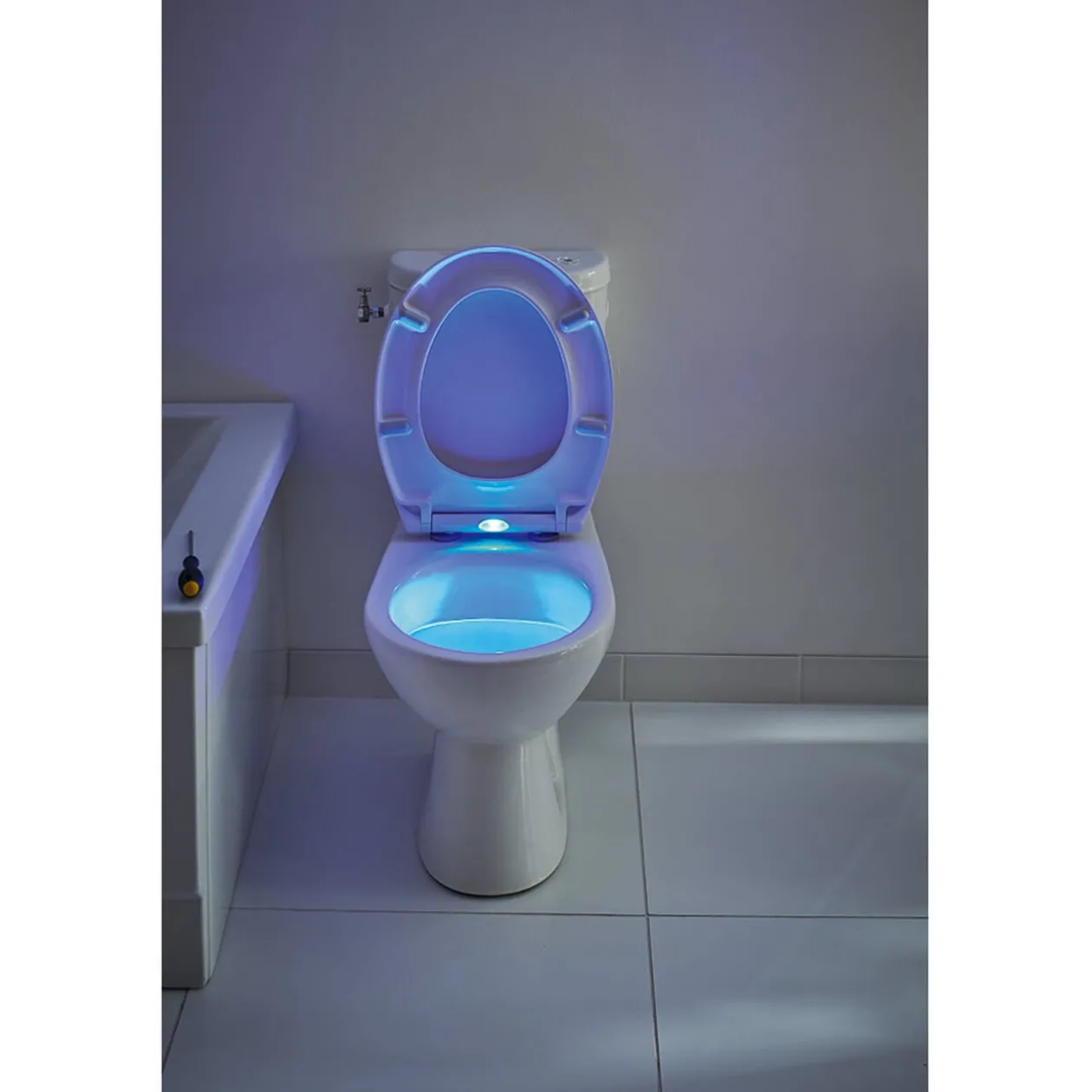 Abattant WC lumineux à LED