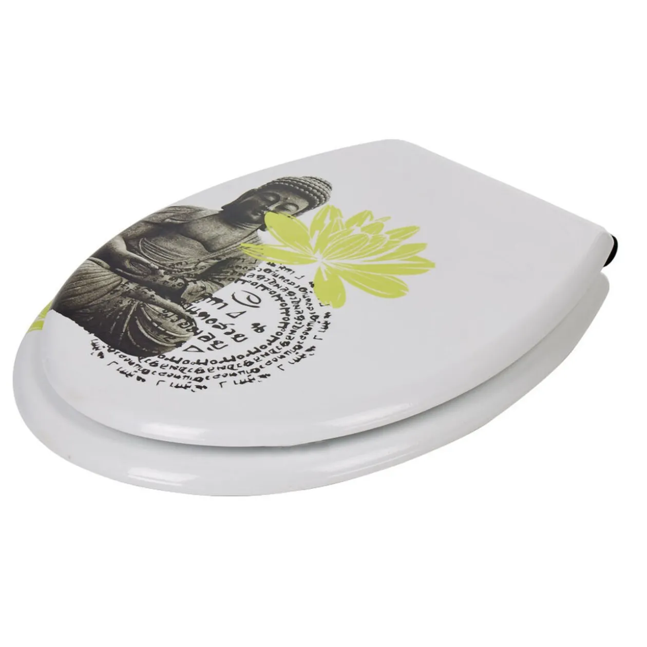 Abattant WC motif Bouddha design zen