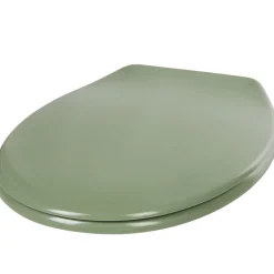 Abattant WC plastique duroplast vert foncé frein de chute