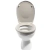 Abattant WC taupe