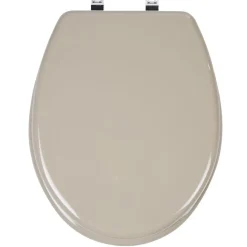 Abattant WC taupe uni