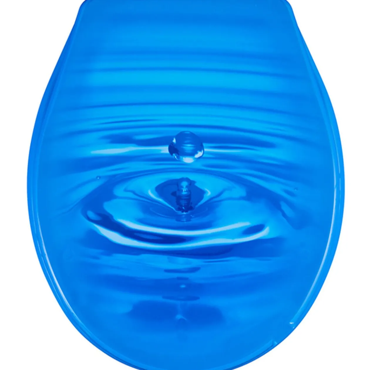 Abattant WC universel design goutte d eau