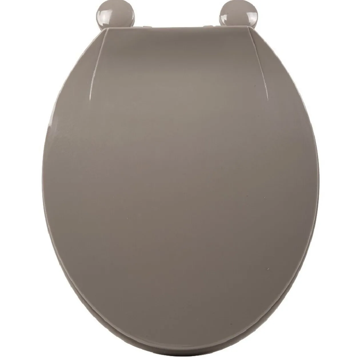 Abattant WC universel taupe