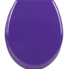 Abattant WC universel violet
