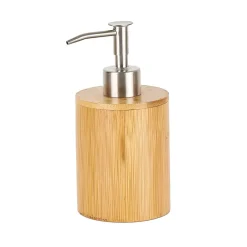 Accessoire de salle de bain en bambou x 5