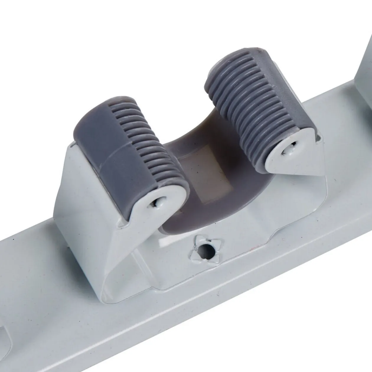 Accroche balai en plastique à visser x 5