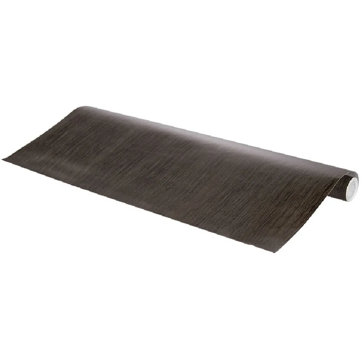 Adhésif couleur bois noir 45x200 cm