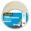 Adhésif de masquage Scotch ligne droite beige