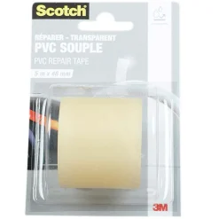 Adhésif PVC souple Scotch transparent