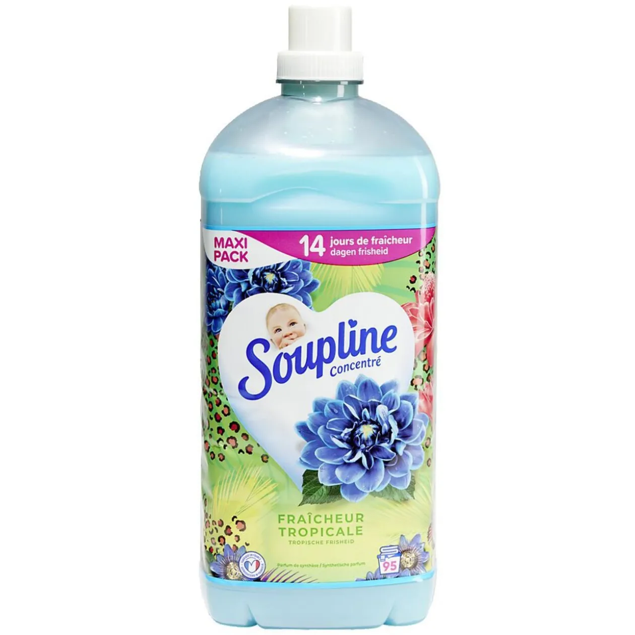 Adoucissant Soupline concentré myrtille 2L