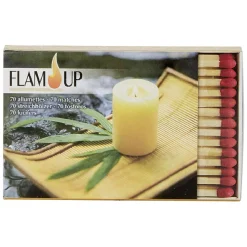 Allumette Flam'up 204 - Boîte de 70 pièces