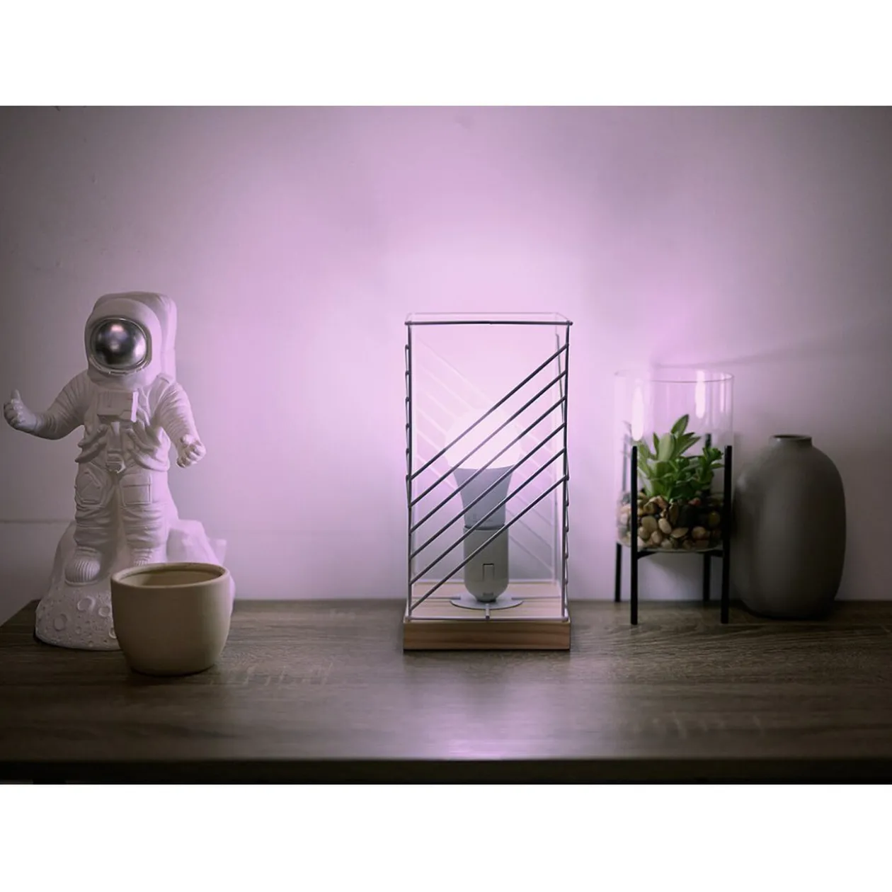 Ampoule bulbe LED connectée couleurs changeantes E27 80 W