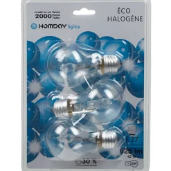 Ampoule éco halogène Homday x3