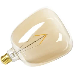 Ampoule déco ambrée G140 E27