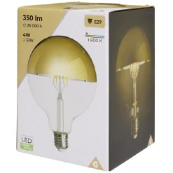 Ampoule déco dorée G125 E27
