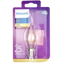 Ampoule flamme led E14 250 Lumen Philips
