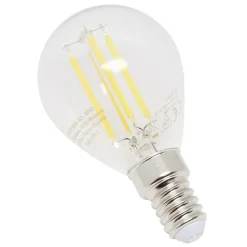 Ampoule LED à 4 filaments blanc chaud E27 4W x4