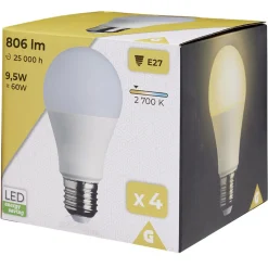 Ampoule led à 4 filaments E27