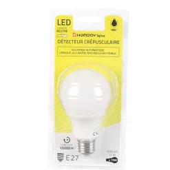 Ampoule led à détection crépusculaire