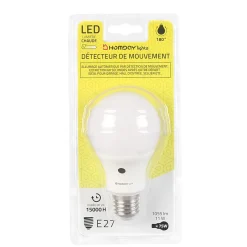 Ampoule led à détection de mouvement