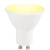 Ampoule LED connectée blanc ajustable GU10 40 W