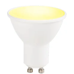 Ampoule LED connectée blanc ajustable GU10 40 W