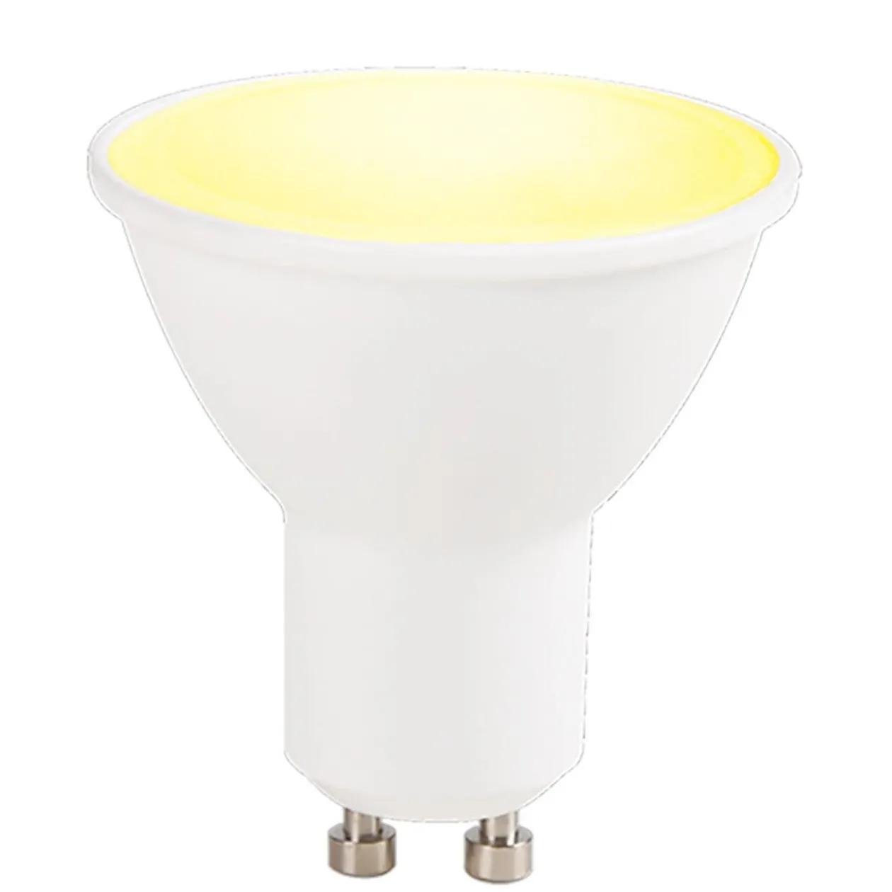 Ampoule LED connectée blanc ajustable GU10 40 W