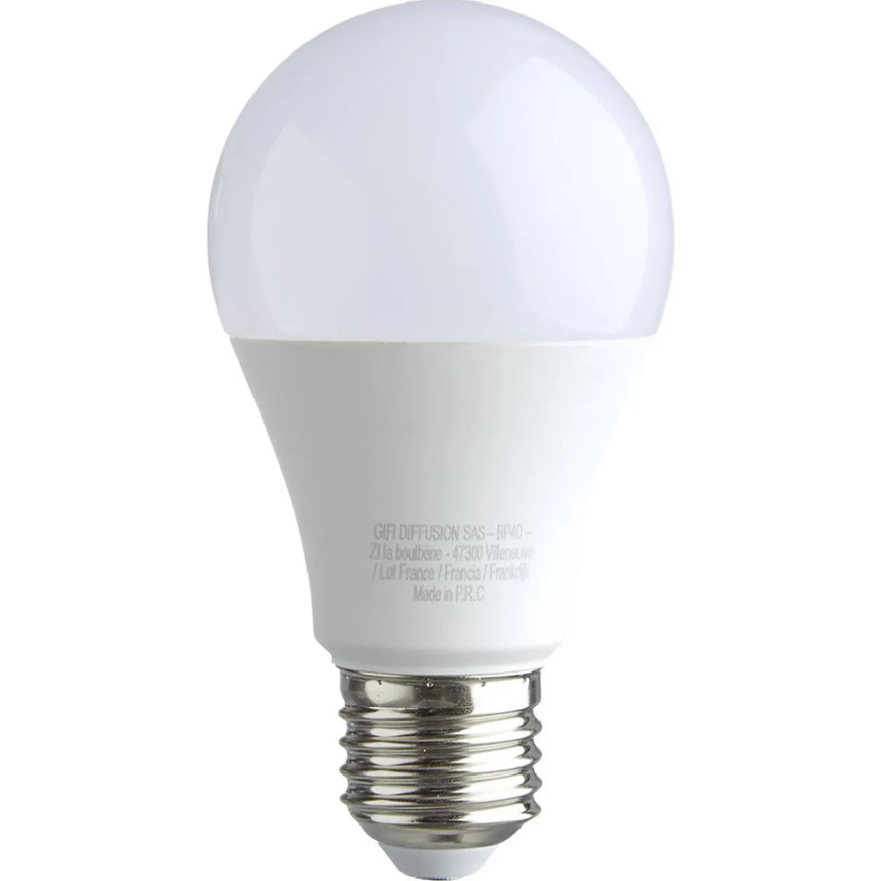 Ampoule LED E27 A60 couleurs changeantes avec télécommande 806lms