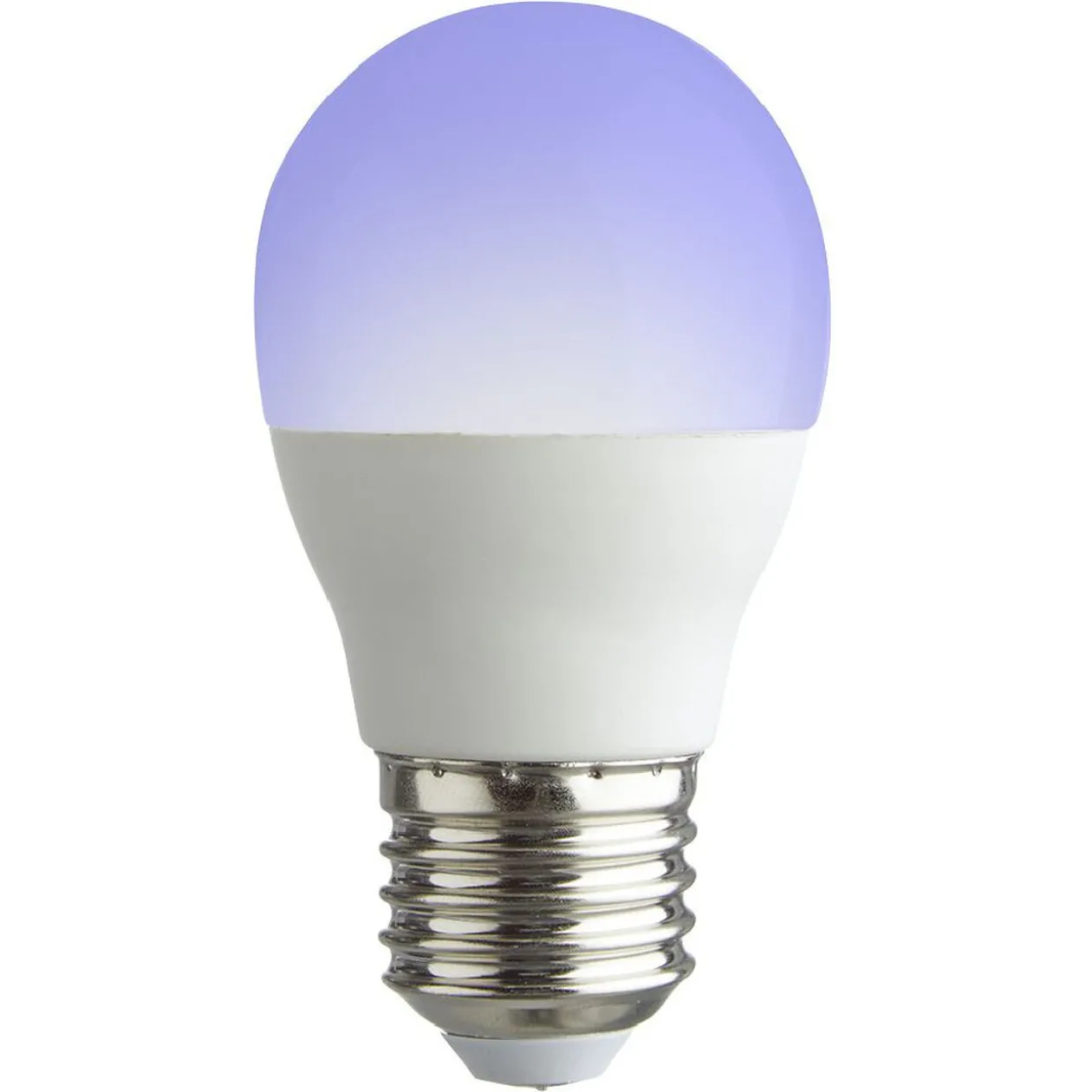 Ampoule LED E27 G45 couleurs changeantes avec télécommande 470lms