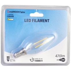 Ampoule led filament