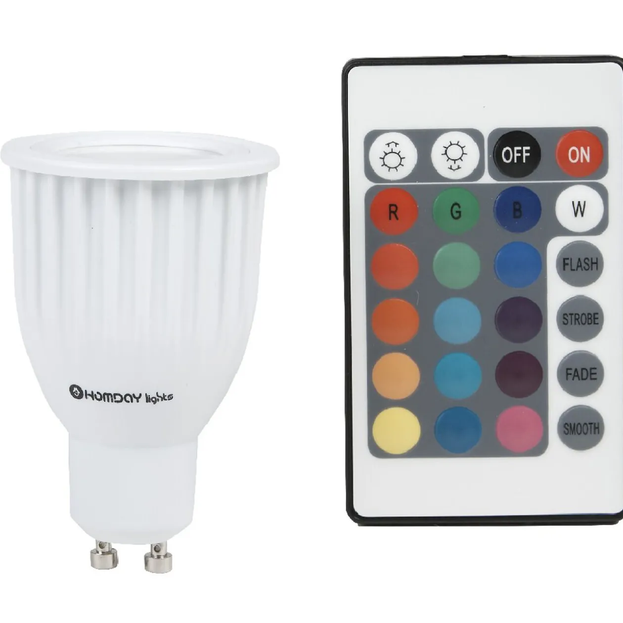 Ampoule LED GU10 couleurs changeantes