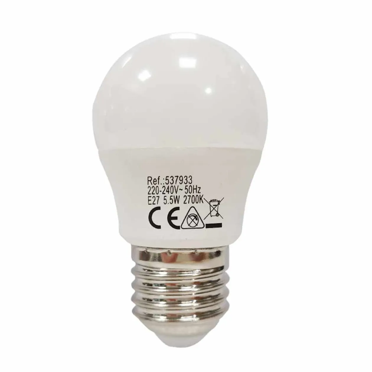 Ampoule LED Homday lumière chaude x2