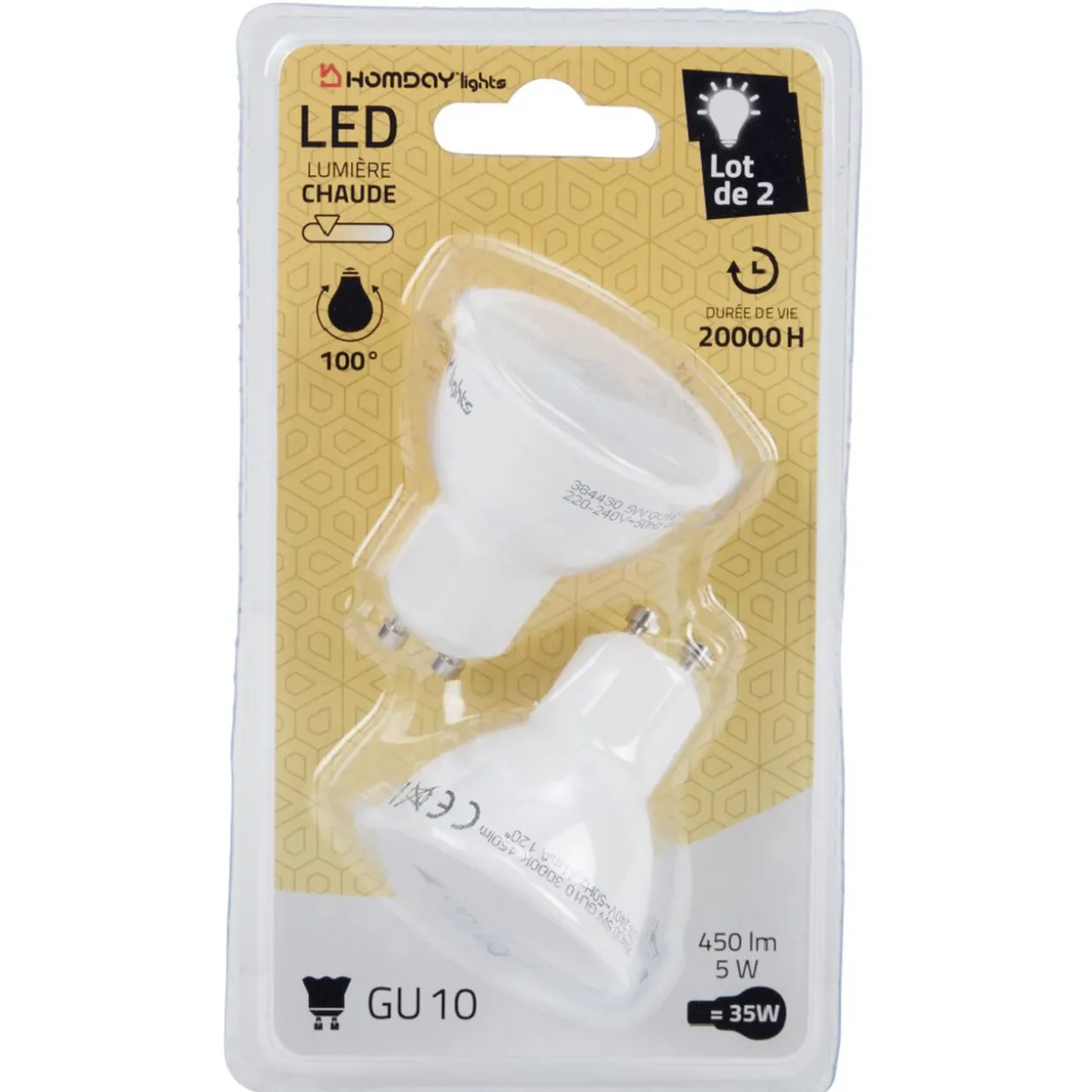 Ampoule led x2