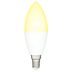 Ampoule ovale LED connectée E14 40 W