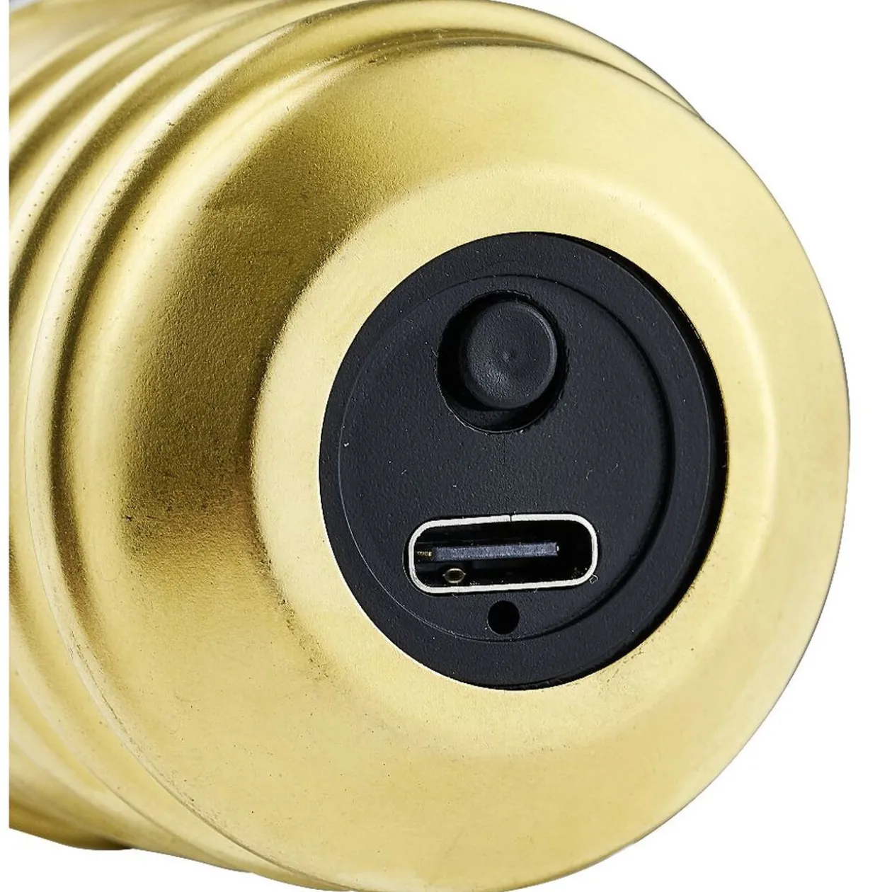 Ampoule USB rechargeable filament LED coeur rose Ø7xH12cm