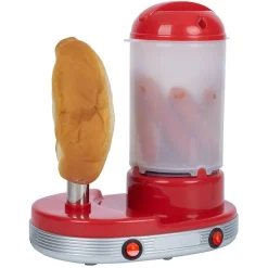 Appareil à hot dog capacité 6 saucisses