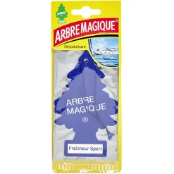 Arbre magique désodorisant voiture senteur Fraîcheur Sport