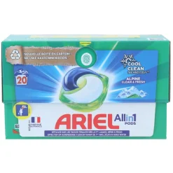Ariel pods tout-en-1 senteur Alpine 20 lavages