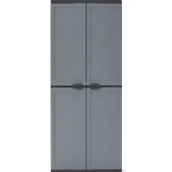 Armoire de rangement en plastique kis jolly gris